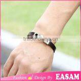 Bracelet Making Suppliers Leather Bracelet/ Leather Bracelet With Magnetic Clasp thumbnail-2