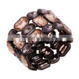 Free Sample New Design Peach Color Alloy Bracelets for Women