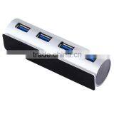 Aluminum Usb3.0 Hub Charger 4 Ports for Charging and Exchange Data thumbnail-3