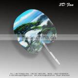 Transparent Handle Fan thumbnail-1