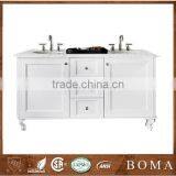 2016 Fantastic Modern Design Solid Wood Dual Sink Bathroom Vanity thumbnail-1