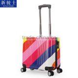 PC Kids Fancy Lightweight Spinner Luggage Travel Case Trolley Hard Case With Zebra Printing thumbnail-4