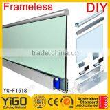 Stronger Aluminum Balcony Glass Handrail thumbnail-4