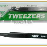 HRC40 Black Stainless Steel ESD Tweezers thumbnail-6