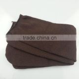 single use brown cotton inflight sock