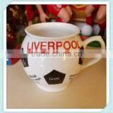 Ceramic Liverpool Soccer Ball Mug With Soccer Ball Shape Mug thumbnail-3