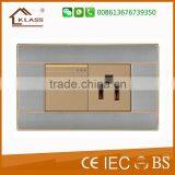 England Style High Quality 3G Stainless Steel Switch thumbnail-4