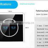 High Quality 2 Gang Smart Glass Touch Switch thumbnail-2