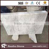 Carrara White Marble Stone Bench thumbnail-2