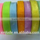 Green Purple Pink Organza Ribbon thumbnail-3