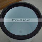 40/65/77/85 Litre Outdoor Promotional Top Open Glass Door Commercial Round Can Shape Cooler Fridge With Wheels thumbnail-3