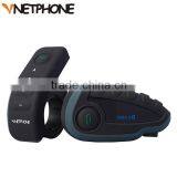 New 5 Riders Full-duplex Bluetooth Wireless Waterproof Phone Walkie Talkie