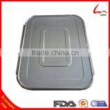 Rectangular Disposable Catering Aluminum Foil Container Lid thumbnail-1