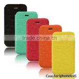 High Quality Custom Leather Phone Cases for Iphone 4 Mobile Phone thumbnail-6