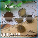 Gold/silver Antique Bronze Stud Earring Sets thumbnail-4