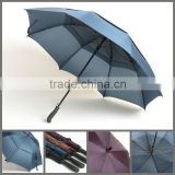 30"x 8 ribs fiberglass automatic folding golf umbrella