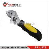 RIGHTTOOLS RT-J278 Professional Quality Adjustable Wrench