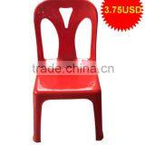 Cheap plastic chair from China/Outdoor plastic chair/Plastic chair wholesale/Plastic Garden Chair