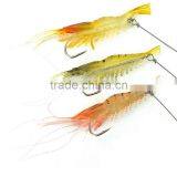 New Product 3.4" 8.65cm 5.41g 6 Pcs Soft Shrimp Lures Tackle Carp Fishing Bait. thumbnail-5