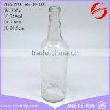 Custom Design 750ml Empty Whiskey Glass Bottle Factory thumbnail-6