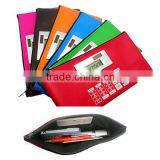 Zip Wallet Leather Pencil Box With Calculator thumbnail-1