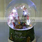 2016 New ChristmasSanta Snowman Water Snow Globe With Music Box and LED Light thumbnail-4