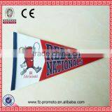 Custom Triangle Felt Pennant Flag thumbnail-1