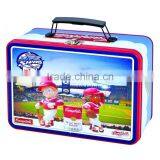 China Factory Wholesale Gift Metal Lunch Box With Lock