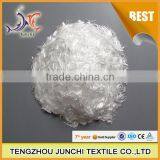 Junchi high tenacity polyprpylene cut 6 mm length concrete reinforcement synthetic pp fiber