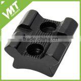 Customized Black Anodised Aluminium Made Weaver Rail Base for Hunting Scopes thumbnail-2