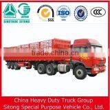 Chinese Manufacturer Stake Semi Trailer Cage Truck Trailer for Sale(Accessories for Giving) thumbnail-3