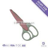 K637 Plastic Coated Colorful Photo Cutting Scissors thumbnail-3
