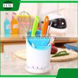 Kitchen Multipurpose Double Plastic Table Fork Knife Spoon Chopsticks Tableware Holder Storage Case Bin Container Box thumbnail-3