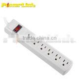 H80161 UL/CUL 6 Outlet Power Strip With Surge Protectors