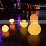 Water Floating Outdoor Multi LED Lighted Chrismas Sphere Lights With Remote Control thumbnail-5
