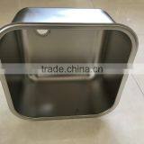 Commercial Inox Steel Sink Work Table for Restaurant Kitchen Equipment thumbnail-4