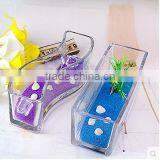 Cheap New Design Home Decoration Rectangle Hydroponic Glass Bowl Vase for Fish or Flower Arrangement thumbnail-1