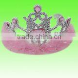 Fashion Feather Tiara Crown thumbnail-1