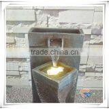 Hot Selling Resin Garden Water Feature With LED Light thumbnail-2
