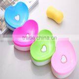N172 High Quality Plastic Heart Shaped Soap Box thumbnail-2