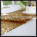 New Product Gold Sequin Table Runner for Party and Wedding Decoration thumbnail-3