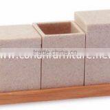 100% Acrylic Solid Surface Made Bathroom Accessories thumbnail-1