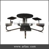 Arlau Used Steel Kids Picnic Table With Umbrella thumbnail-1