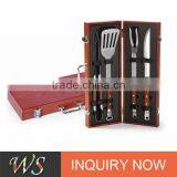 Chairman 4-Piece BBQ Tool Set by Spectrum Imports thumbnail-1