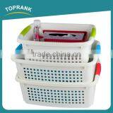 Rectangular Plastic Cheap Plastic Storage Baskets PP Plastic Contain Middle Laudry Basket thumbnail-2