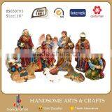 18 Inch Resin Craft Religious Items Home Decoration Christmas Nativity Set thumbnail-1