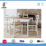 5-Piece Dining Set ,Solid Wood Table With 4 Side Chairs thumbnail-2