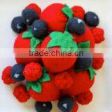2017 Hight Quality Party Supply New Products Hot Sale Home Decoration Handicraft Promotional Felt Strawberry Made in China thumbnail-1