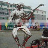 Stainless Steel Modern Art Sculpture Nude Dancing Girl for Sale thumbnail-3