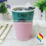 Wholesale Custom Printing Thermos Ceramic Coffee Mug thumbnail-1
